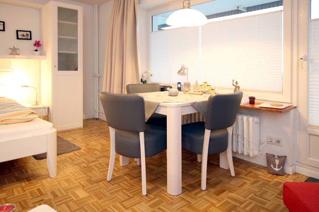 Ganze Wohnung, Ferienwohnung mit 1- Zimmer auf ca. 43m² in 1. Strandlage mit Meerblick in Wyk auf Föhr (Stadt), Wyk auf Föhr