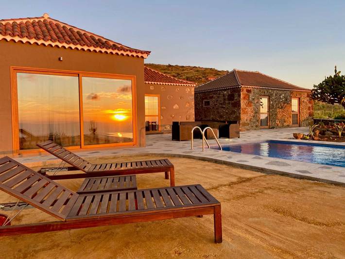 Finca für 2 Personen, mit Pool und Garten sowie Terrasse - 1