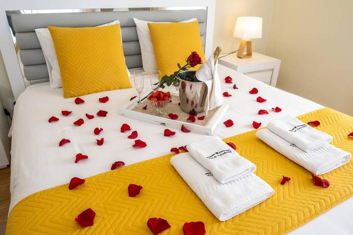 Apartamento estúdio para 4 pessoas, com vista e jardim em Arouca