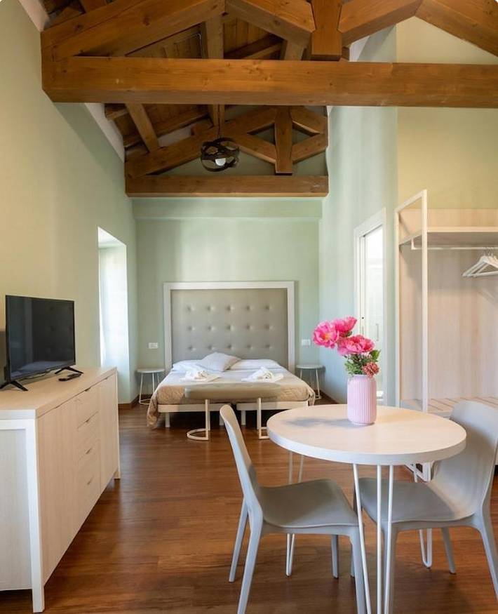Hôtel pour 4 personnes, avec terrasse ainsi que jardin et vue, animaux acceptés à Calestano - 4