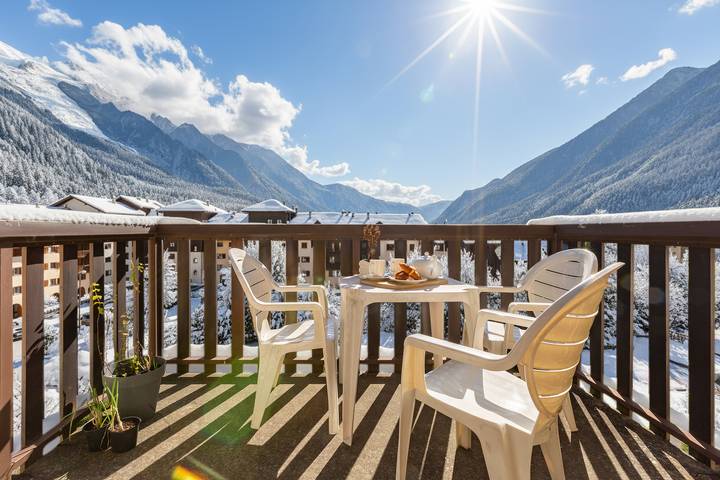 Ferienwohnung für 4 Personen, mit Balkon in Chamonix - 2
