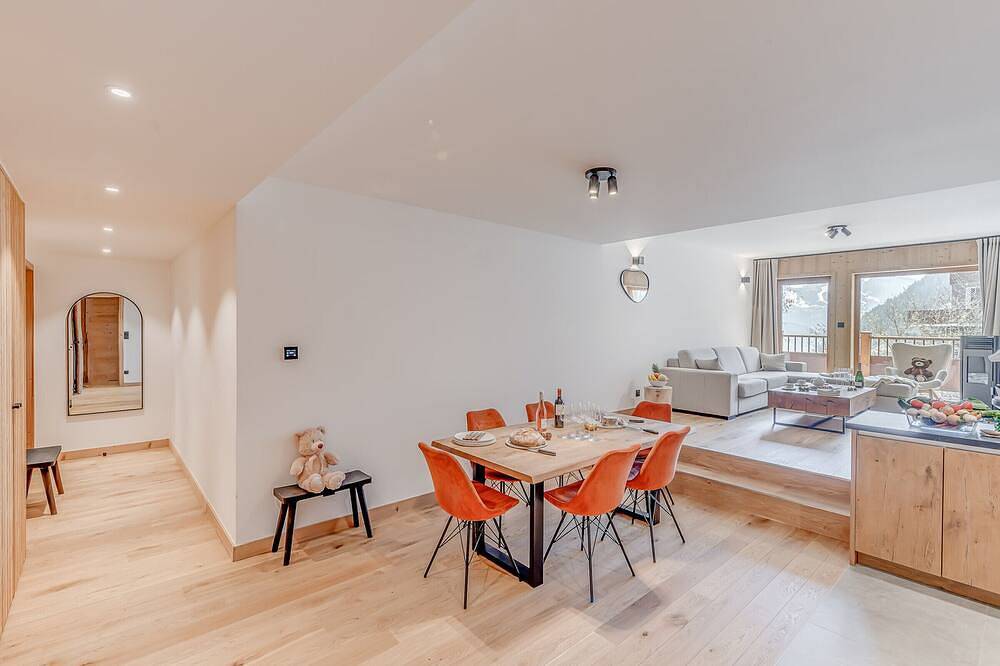 Ganze Wohnung, Champagny-en-Vanoise, Whg. 8 Pers, 3 Sz, WIFI, Parkplatz, Südost-Balkon in Champagny-en-Vanoise, Vanoise-Massiv