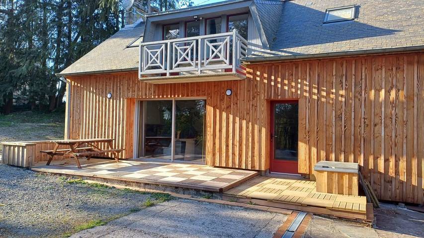 Gîte pour 6 personnes, avec jardin