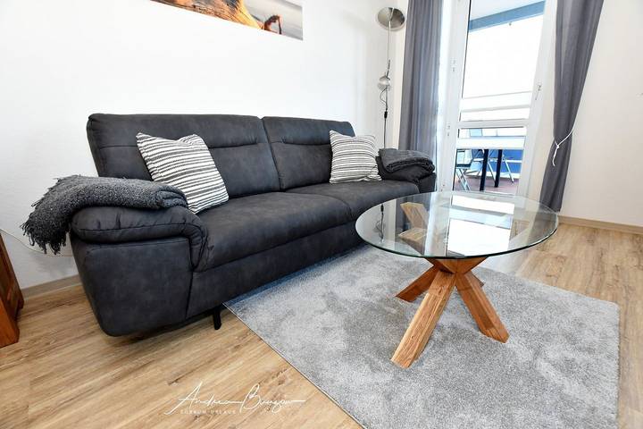 Ferienwohnung für 2 Personen, mit Balkon auf Borkum