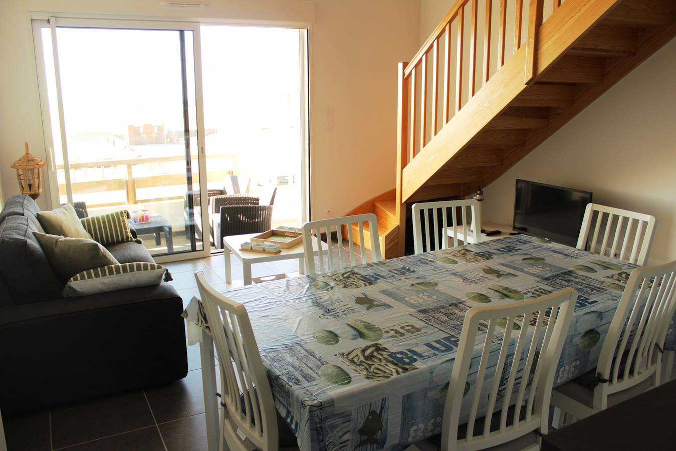 Geheel appartement, Vakantieappartement voor 8 personen met balkon in Biscarrosse Plage, Biscarrosse
