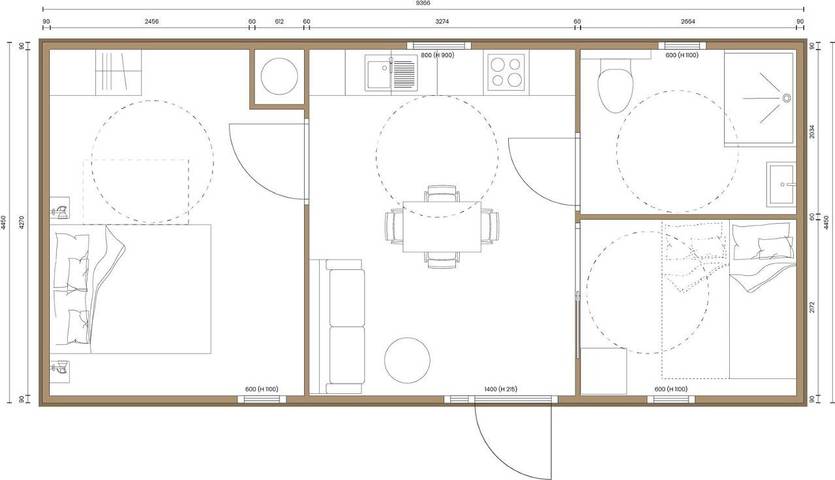 Location de vacances pour 2 personnes, avec sauna et jardin ainsi que piscine et jacuzzi dans Réservoir de Bouzey - 2
