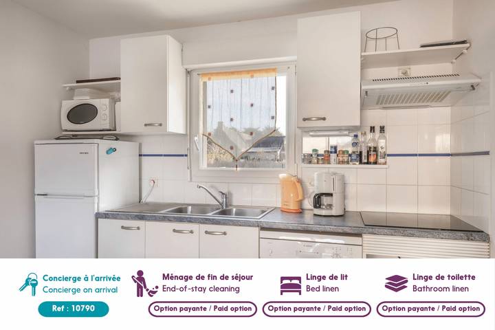 Location de vacances pour 6 personnes, avec terrasse et jardin dans Penvins - 4