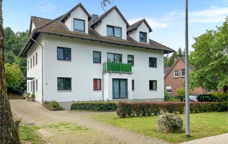 Ferienwohnung für 3 Personen, mit Garten am Schweriner See