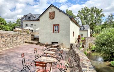 Ferienhaus für 18 Personen, mit Terrasse und Whirlpool sowie Garten und Sauna in Rheinland-Pfalz