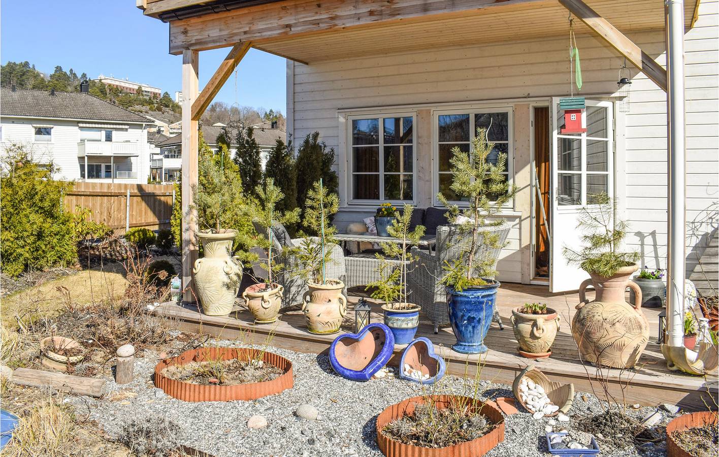 Holiday home for 6 people with garden in Halden