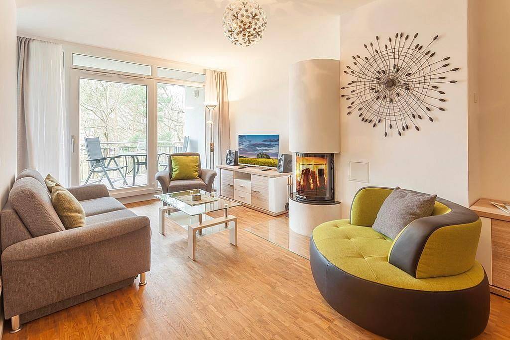 Geheel appartement, Vakantieappartement voor 3 personen met balkon in Ostseebad Binz, Binz