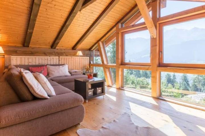 Hütte für 7 Personen, mit Balkon, mit Haustier in Laax