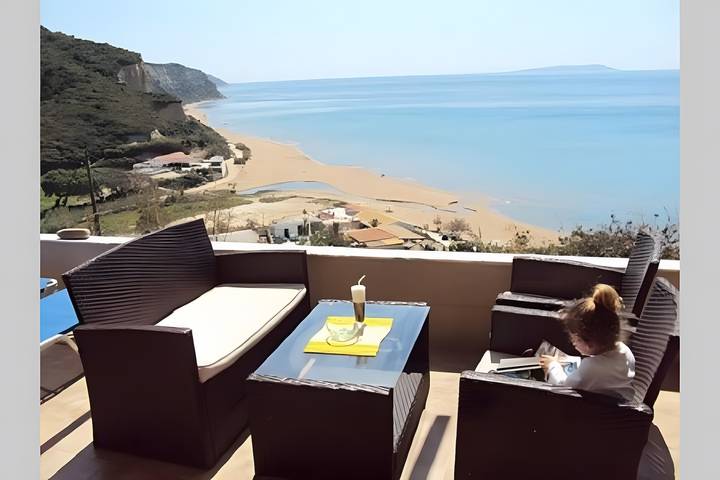 Chalet para 5 personas, con Balcón y Jardín en Corfú