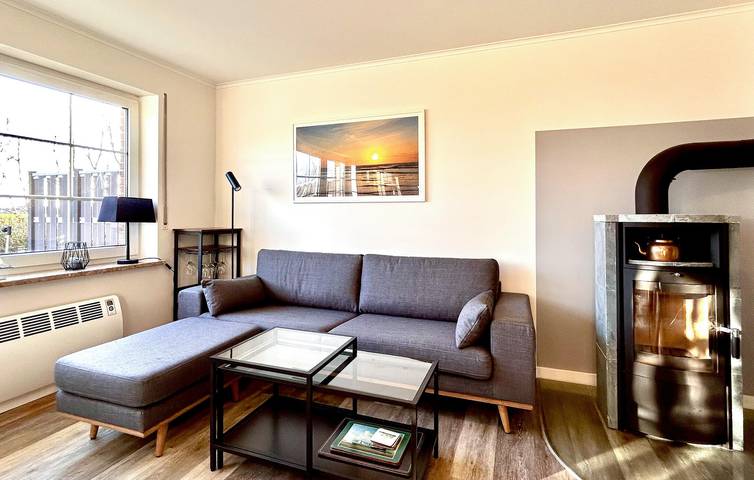 Gemütliche Wohnung am Meer mit Parkplatz, Terrasse und Internet in Friedrichskoog-Spitze, Friedrichskoog