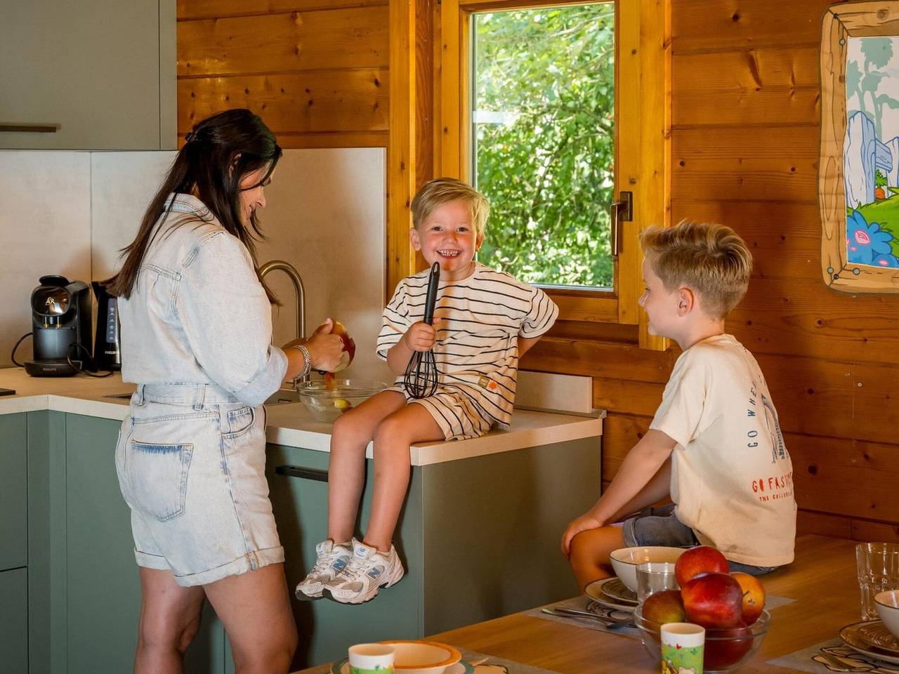 Familienhütte in Hoogerheide in Nordbrabant