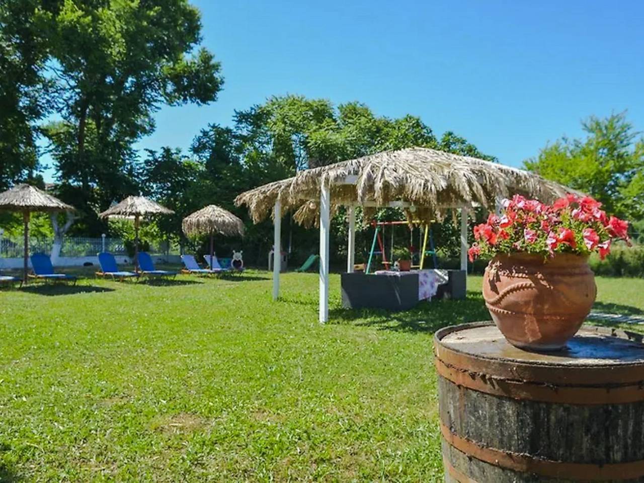 Geheel appartement, "Condesa Dio" mit Balkon in Sidari, Corfu