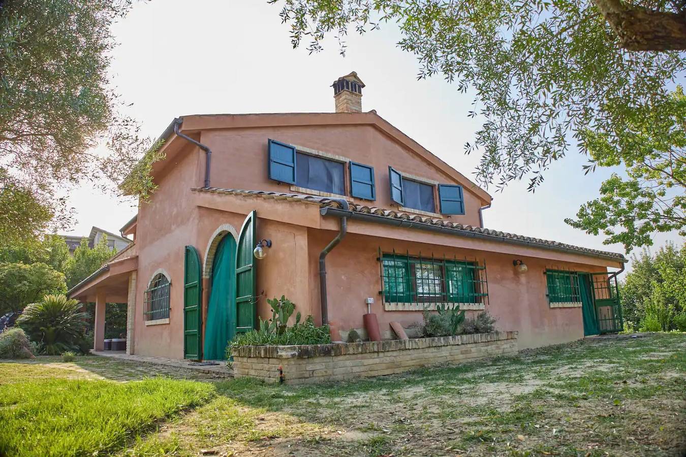 Villa "Regno" con vista mare, piscina privata e 2 terrazze private in Torre San Patrizio, Provincia di Fermo
