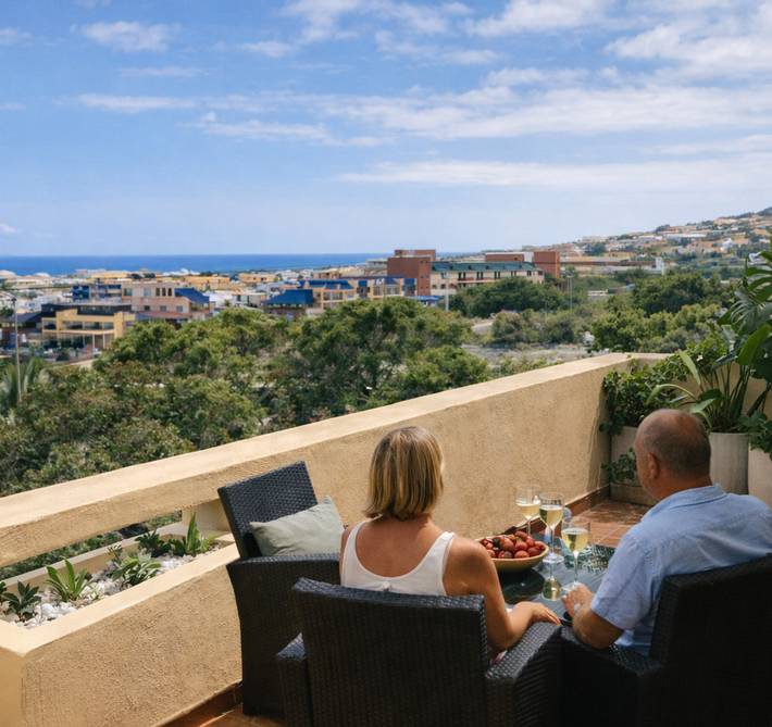 Apartment for 3 people, with balcony in Mare Verde