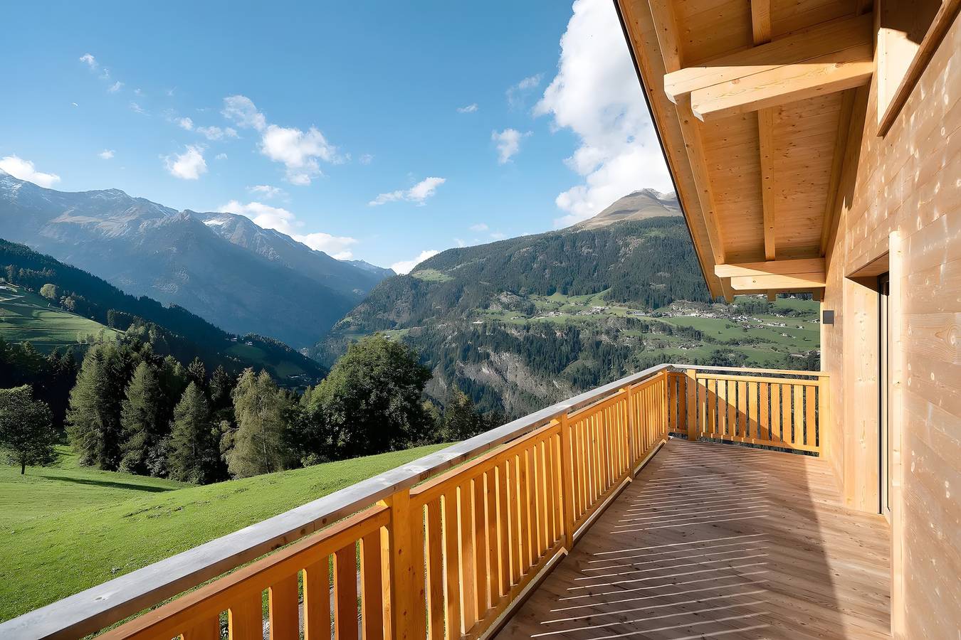 Ganze Wohnung, Apartment 'Jaufenspitz' mit Bergblick, privater Panoramaterrasse und Wlan in St. Martin in Passeier, Texelgruppe