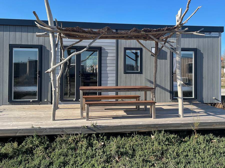 Camping Les Bois Flottés - Mobilheim 4 personen - O'Hara Komfort 2 Zi. in Salin-de-Giraud, Arles