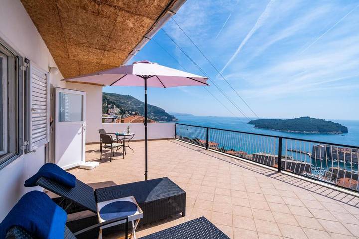 Ferienhaus für 2 Personen, mit Terrasse und Ausblick in Dubrovnik - 2