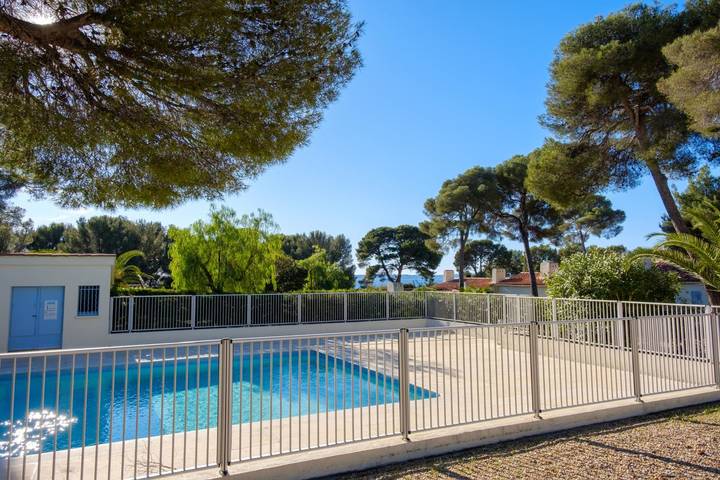 Studio pour 4 personnes, avec Terrasse et Piscine