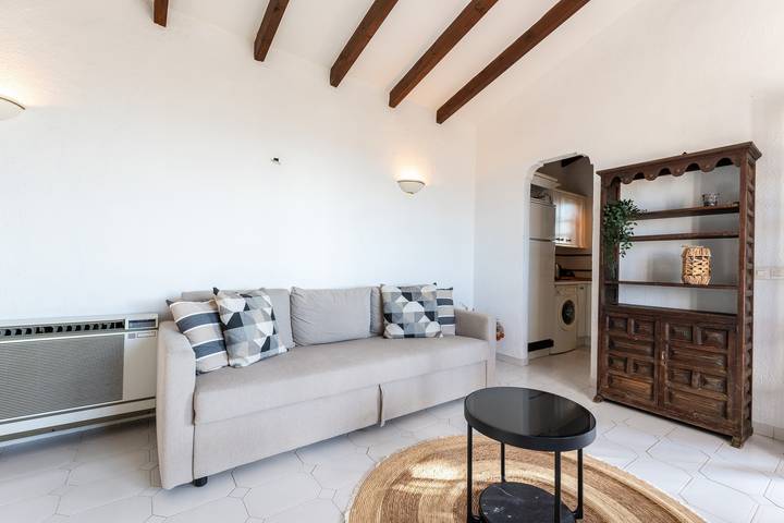 Ferienhaus „Mijas la Nueva“ mit Meerblick & Gemeinschaftspool in Mijas, Cordillera Penibética