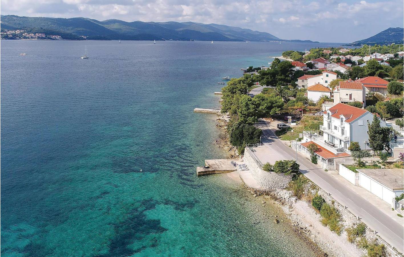Vakantiehuis voor 20 personen met sauna in Kućište, Pelješac