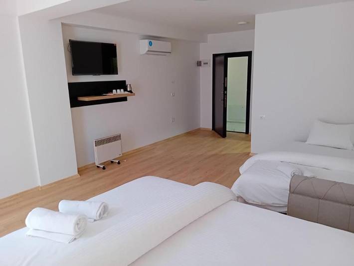 Appartement de vacances pour 3 personnes, avec Balcon ainsi que Terrasse et Vue