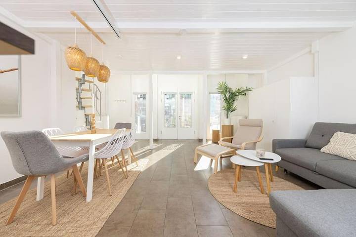 Loft voor 6 personen, met tuin en uitzicht, met huisdier in Berlijn