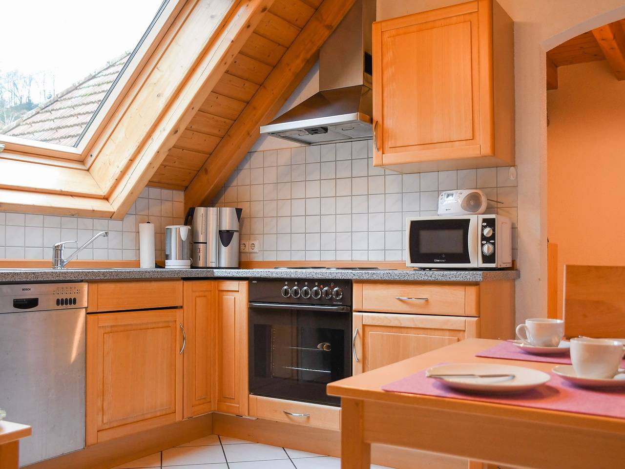 Ganze Wohnung, Ferienwohnung 'Talblick' mit Gemeinschaftsterrasse, Balkon und Wi-Fi in Hofstetten, Mittlerer Schwarzwald