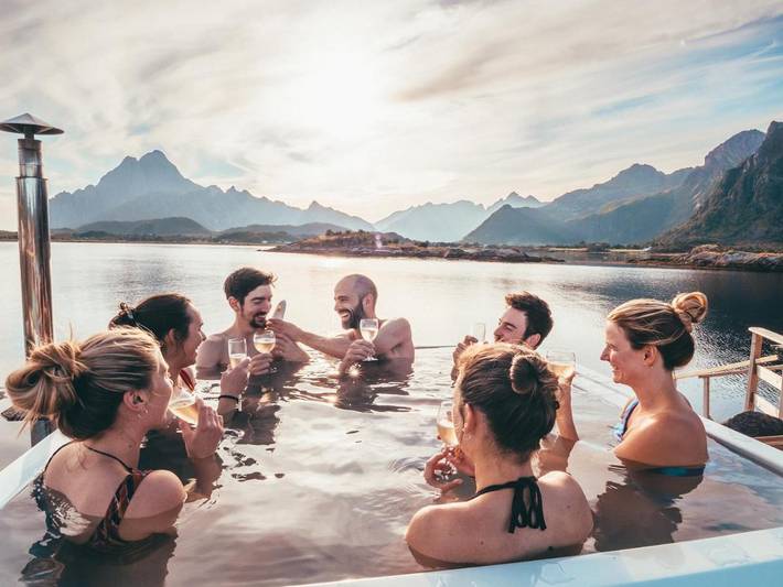 Bungalow für 2 Personen, mit Garten und Whirlpool sowie Sauna, mit Haustier in Norwegen - 3