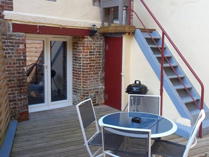 Gîte pour 4 personnes, avec terrasse et jardin à La Rivière-Saint-Sauveur - 4