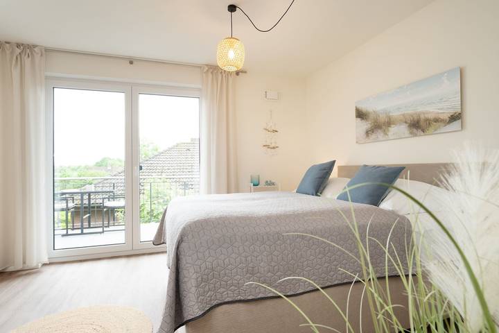 Ferienwohnung für 2 Personen, mit Balkon, kinderfreundlich