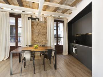 Attico per 4 Persone in Ciutat Vella, Barcellona, Foto 4