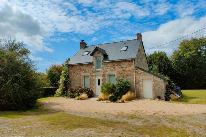 Location de vacances pour 6 personnes, avec jardin à Camoël