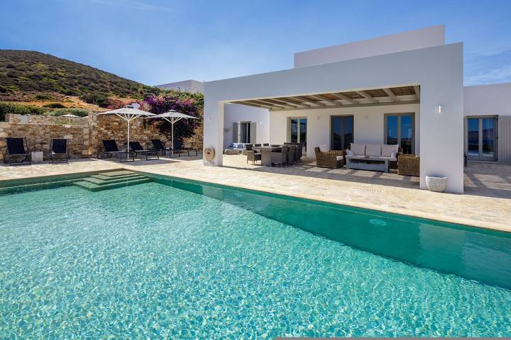 Villa pour 10 personnes, avec jardin, adapté aux familles dans Antiparos - 2