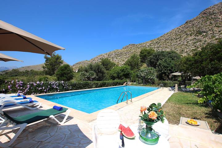 Chalet para 6 personas, con jardín y terraza en Boquer