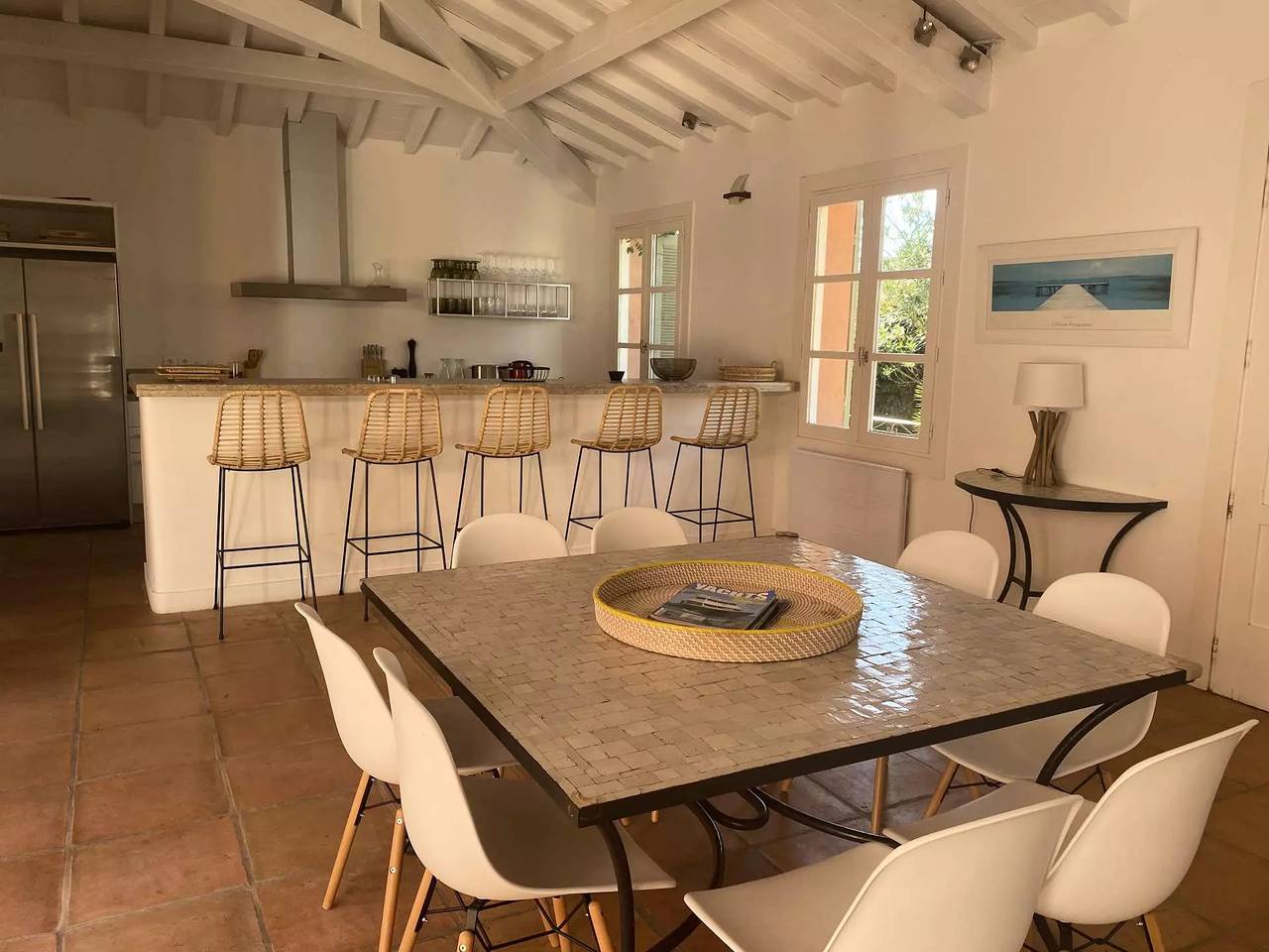 Spaziosa villa vicino al centro del paese e al mare in Hyeres, Porquerolles