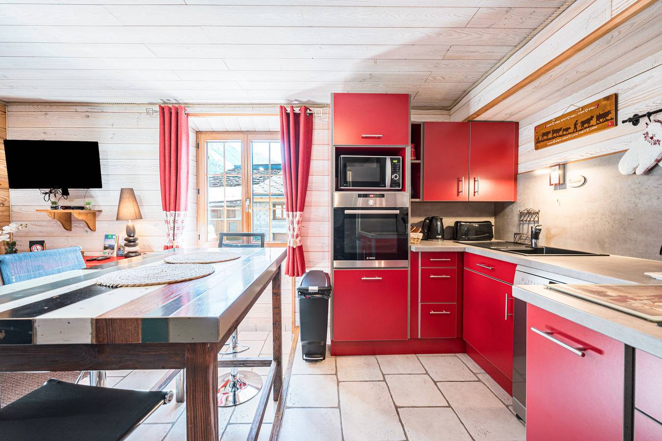 Geheel appartement, Appartement 'Gîte Val-cenis
La Gelinotte Gezellig' met Wi-Fi in Termignon, Saint-Jean-de-Maurienne regio
