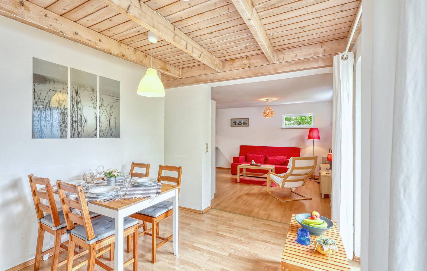 Gemütliches Nonnevitzer Appartement mit Terrasse & Parkplatz in Nonnevitz, Dranske