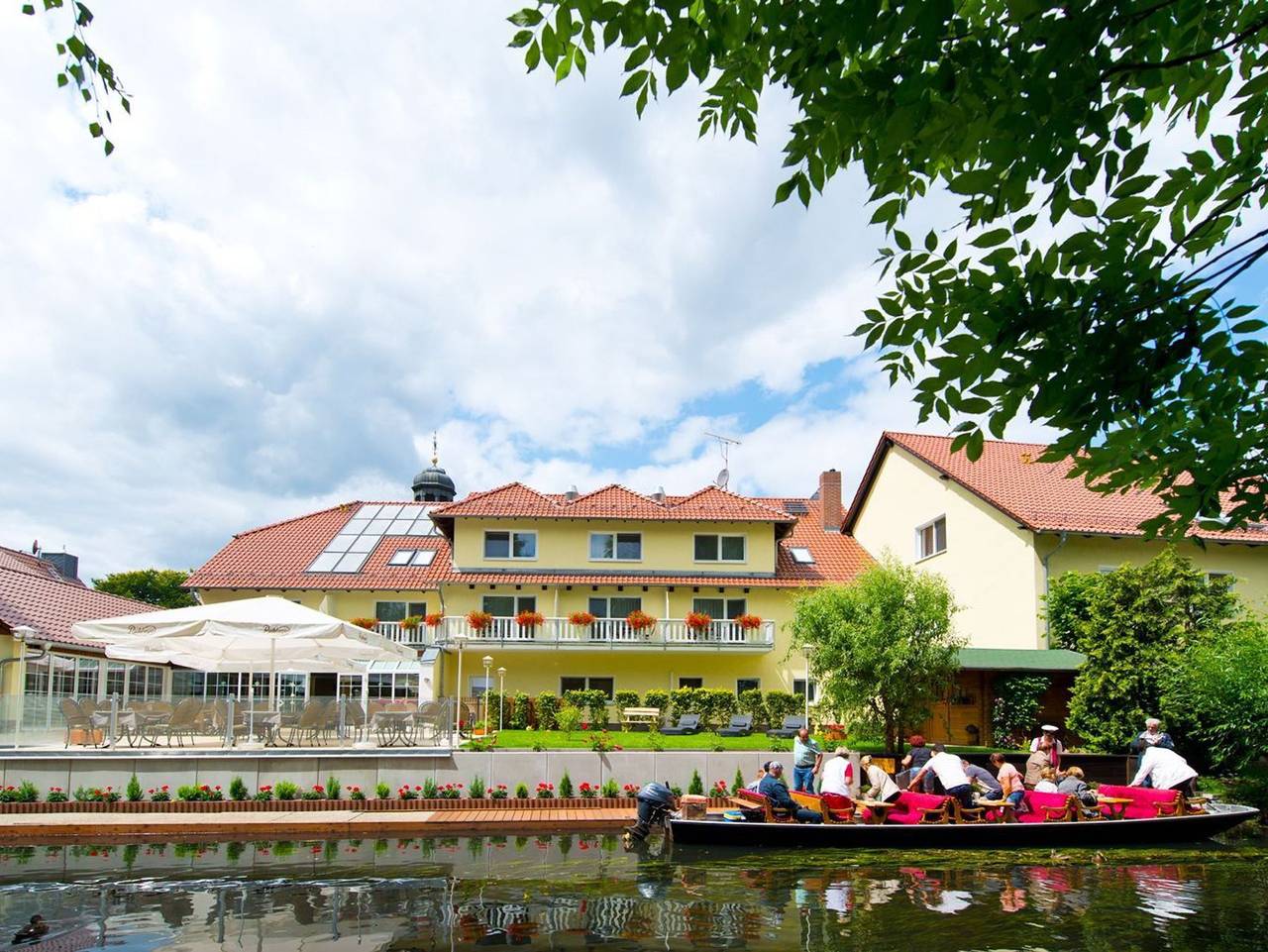 Spreewaldhotel Stephanshof & Restaurant Eisvogel - Doppelzimmer in Lübben, Dahme-Spreewald