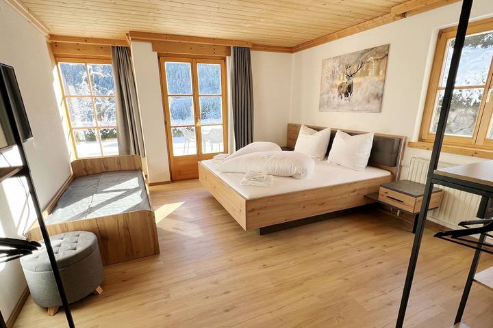 Ferienwohnung für 5 Personen, mit Terrasse und Garten sowie Sauna in Dalaas