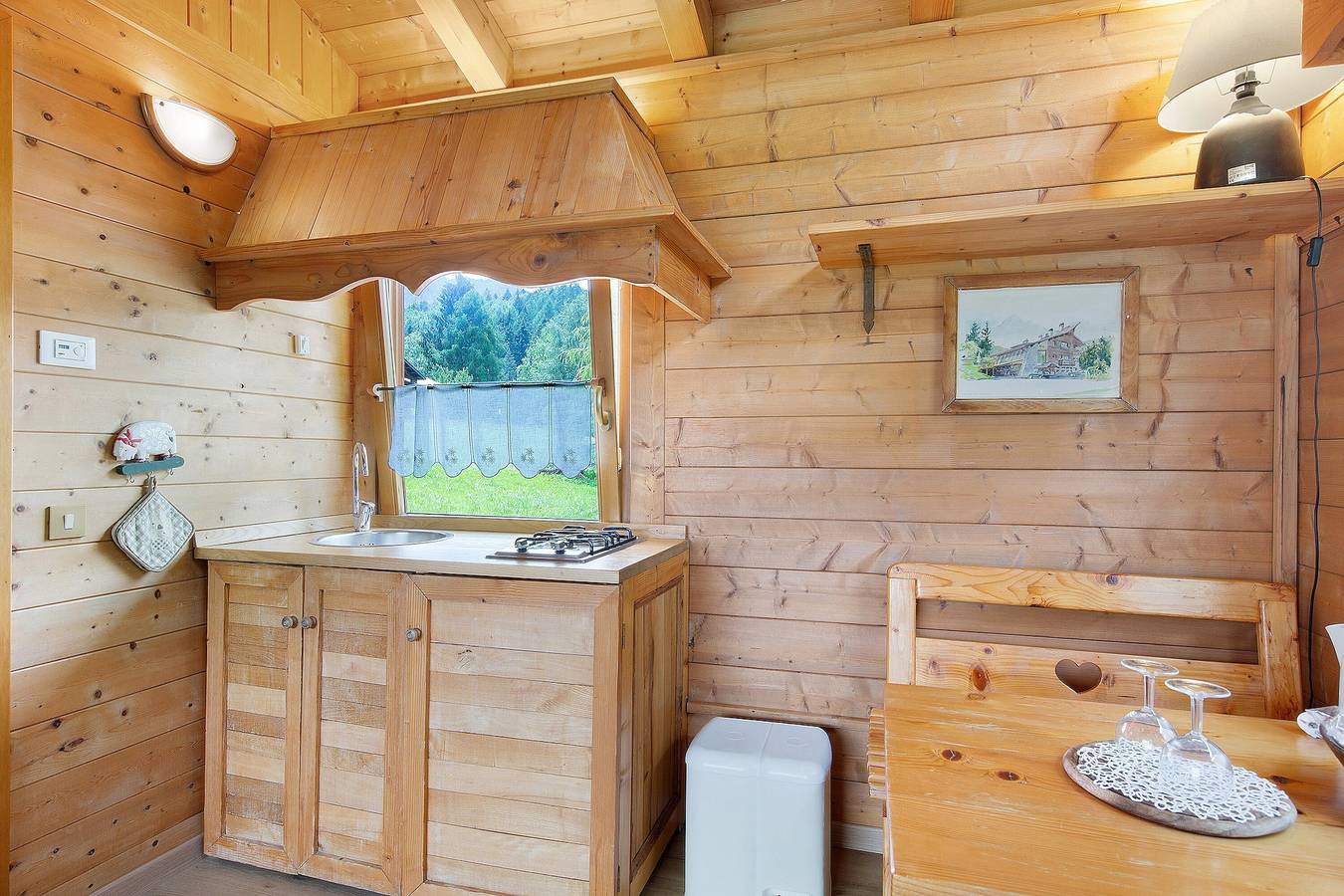 Huisdiervriendelijke Berghut met Vijver en Tuin in Pieve di Cadore, Dolomieten, foto 8