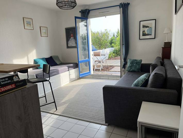 Gîte pour 2 personnes, avec Terrasse et Jardin à Noirmoutier