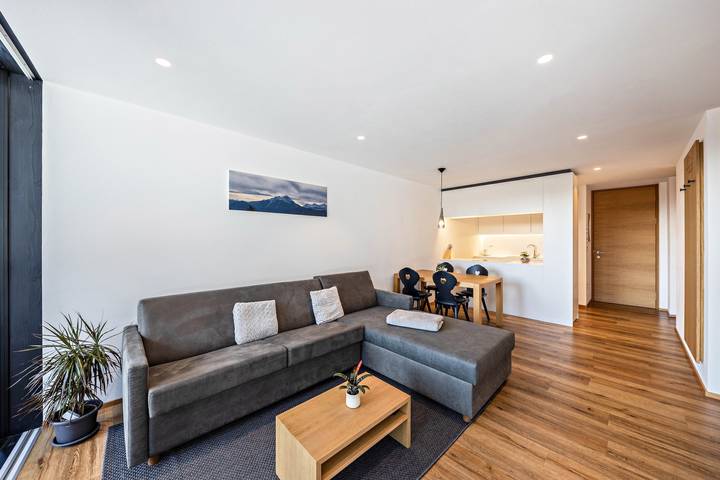 Ganze Wohnung, Ferienwohnung 'Laugen Residenze Moritz' in der Nähe von Meran mit Bergblick und Garten in Hafling Oberdorf, Hafling