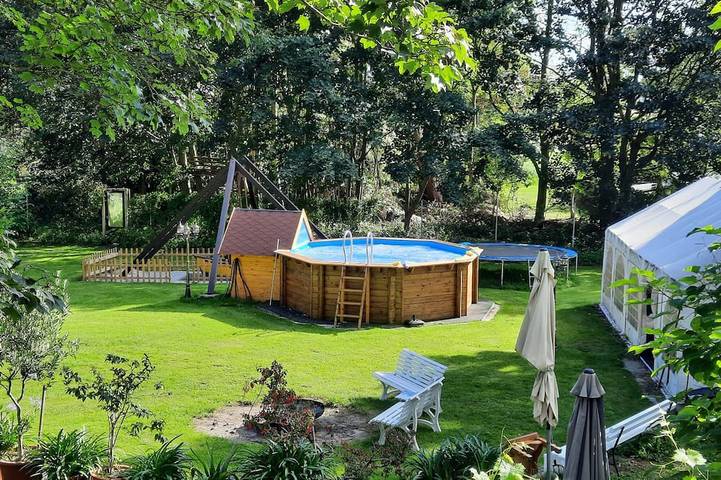 Ferienwohnung für 4 Personen, mit Garten
