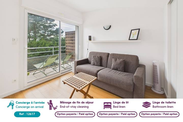 Gîte pour 4 personnes, avec balcon dans Plage Du Port Meleu Prefailles - 4