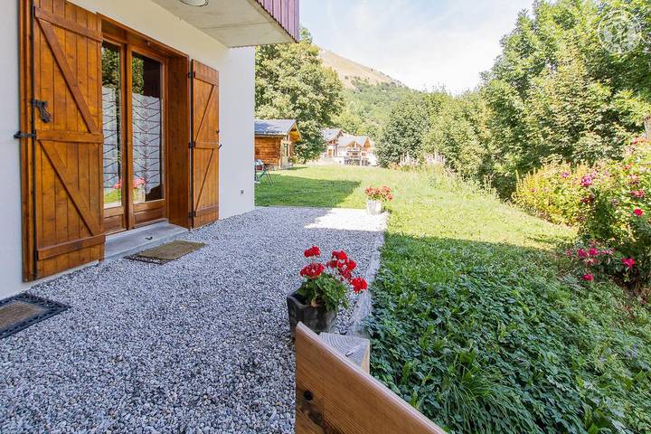 Gîte pour 8 personnes, avec jardin et balcon à Valloire