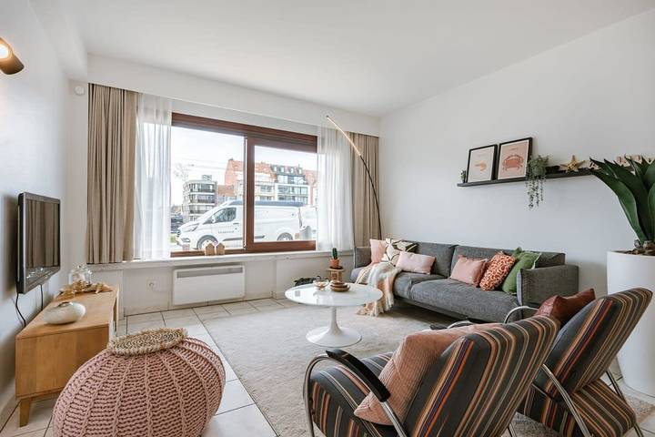 Gîte pour 5 personnes, avec Vue sur l’océan dans Duinbergen